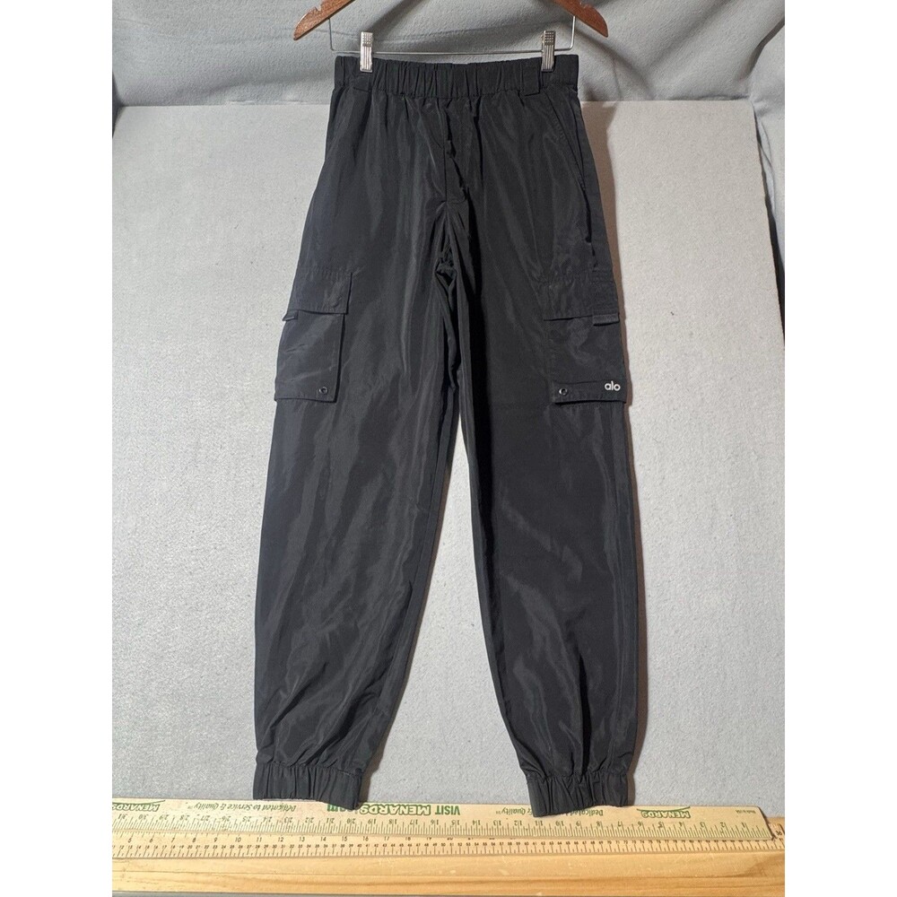 ALO Yoga Axis cargo trouser - black Size Medium M